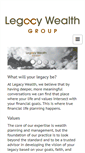 Mobile Screenshot of legacywealthsf.com